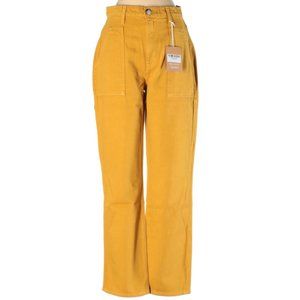 Mustard Yellow Cargo Jeans